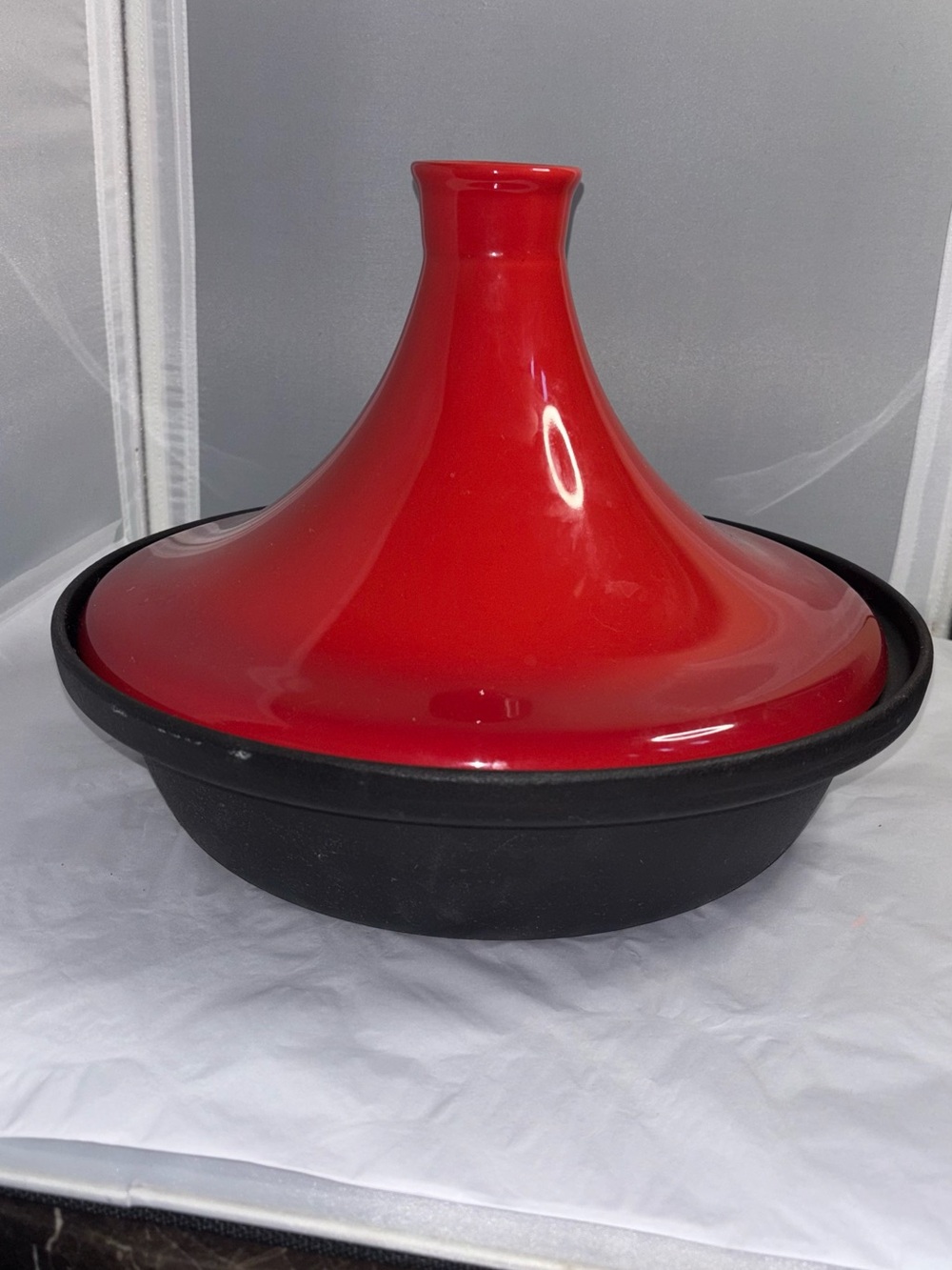 Bruntmor Cast Iron Moroccan Tagine Pot Kitchen Cookware Serveware Pot 4 Quart